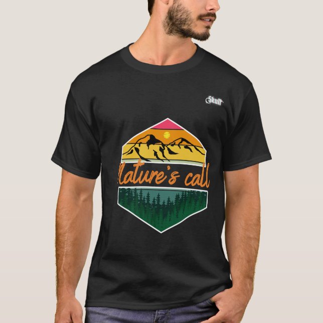 Natur nennt Shirt - Perfekt für Natur und Reisen (Vorderseite)