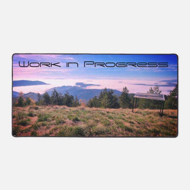 "Natur: Öko-Maus-Matte" Schreibtischunterlage (Vorderseite)