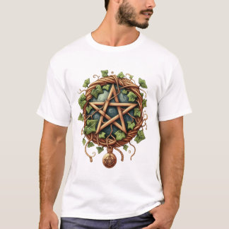 Natur-Pentagramm T-Shirt