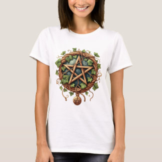Natur-Pentagramm T-Shirt