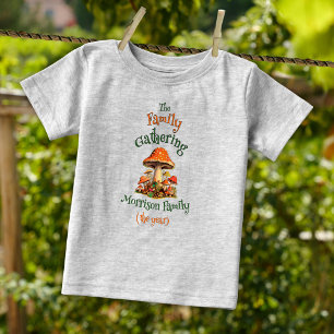 Natur Personalisieren Junge Mädchen Retro-Familien Baby T-shirt
