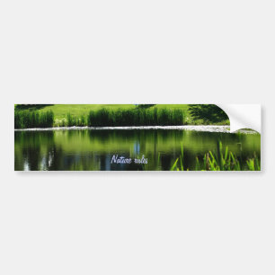 Natur-Regeln Autoaufkleber