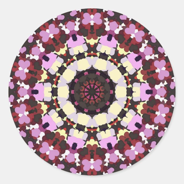 NATUR RUNDER AUFKLEBER (Vorderseite)