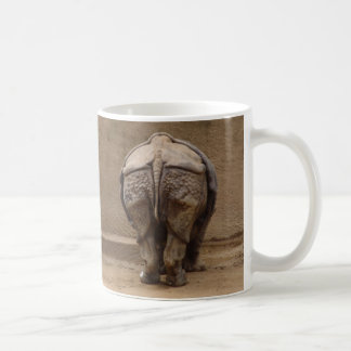 NATUR-SCHALEN - RHINO-HINTERN KAFFEETASSE