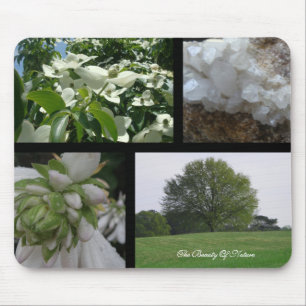 Natur-Schönheits-Collage Mousepad