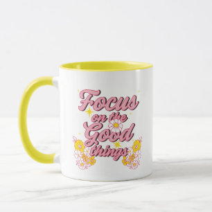 Natur-Seelen-Slogan Konzentriere dich auf die gu Tasse