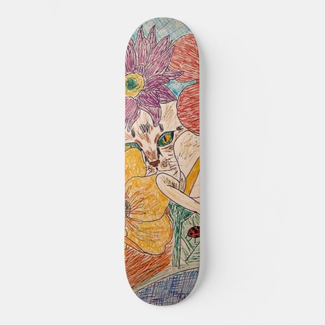 Natur Skateboard (Vorderseite)