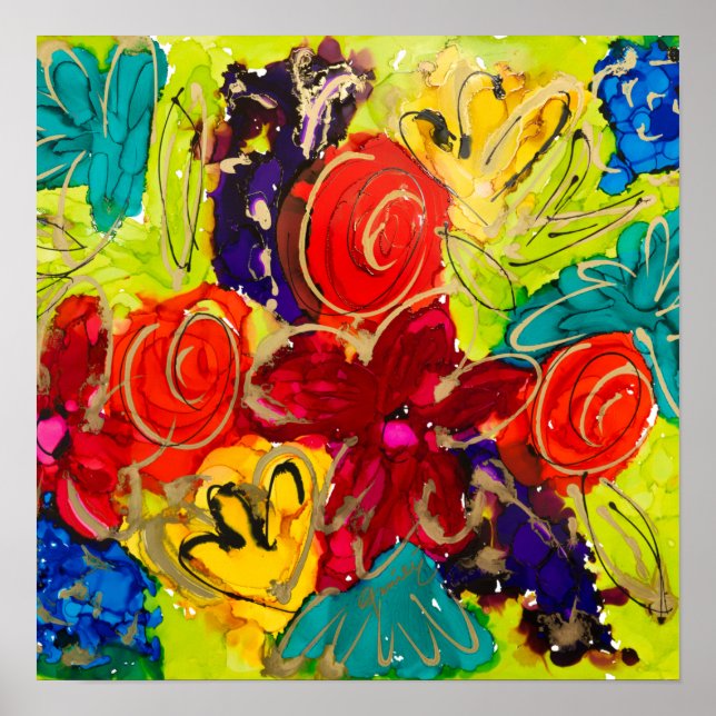 Natur spricht Lovitude Wallfahrtskirche Poster (Vorne)