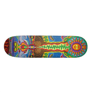 Natur steht in Verbindung (groß) Skateboard
