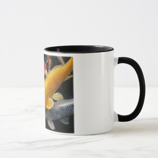 Natur-Tasse Koi Fische Tasse (Rechts)