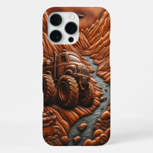 Natur trifft Abenteuer-LKW-Kunst iPhone 16 Pro Max Hülle