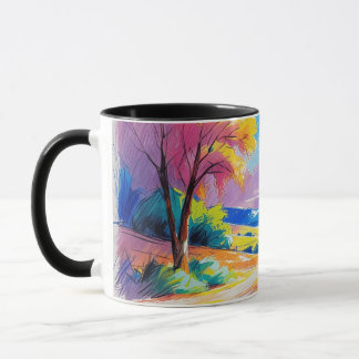 Natur und Farben Tasse