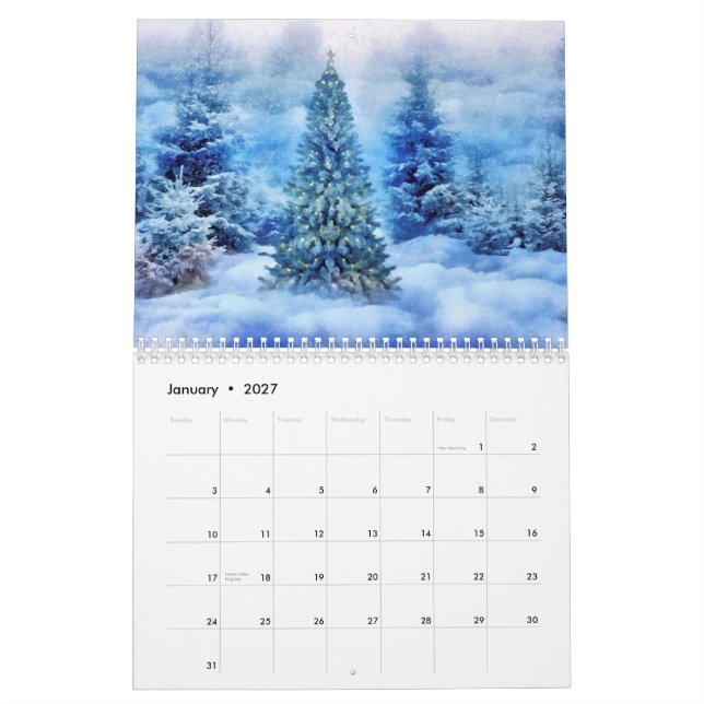 Natur und Landschaft Kalender (Jan 2027)