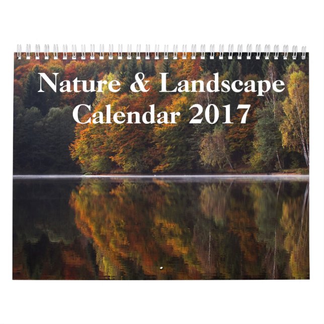Natur- und Landschaftsfotografie 2017 Kalender (Titelbild)