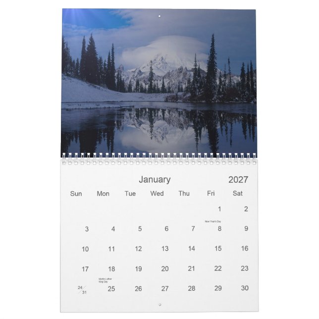 Natur-und Tier-Kalender Kalender (Jan 2027)