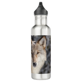 Natur- und Wolfdesign Edelstahlflasche