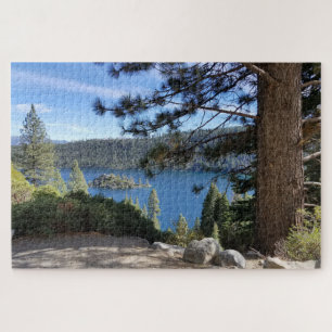 Natur Wandern Landschaft Bäume & Wasser Puzzle