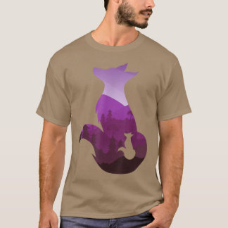 Natur Wildnis Landschaft Tierwald Anim T-Shirt