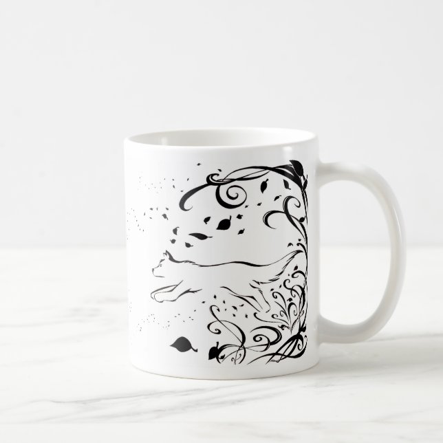 Natur-Wind-Schale Kaffeetasse (Rechts)