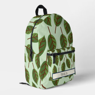 Natur Zeichnend Individuelle Name Bedruckter Rucksack