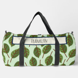 Natur Zeichnend Individuelle Name Duffle Bag