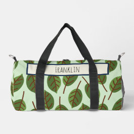 Natur Zeichnend Individuelle Name Duffle Bag