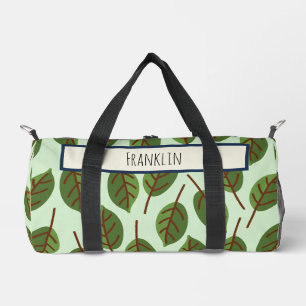 Natur Zeichnend Individuelle Name Duffle Bag