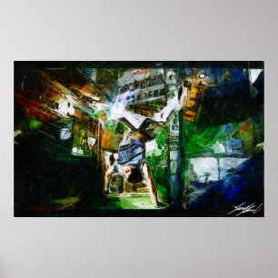 *NATURAL B-BOY* (Reihe eine) Druck Poster