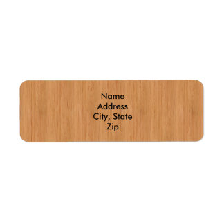 Natural Bamboo Wood Grain Look