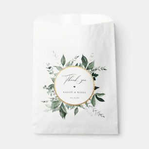 Natural Botanic Wedding Vielen Dank Geschenktütchen