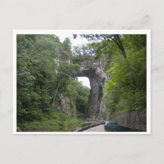 Natural Bridge Postcard Postkarte