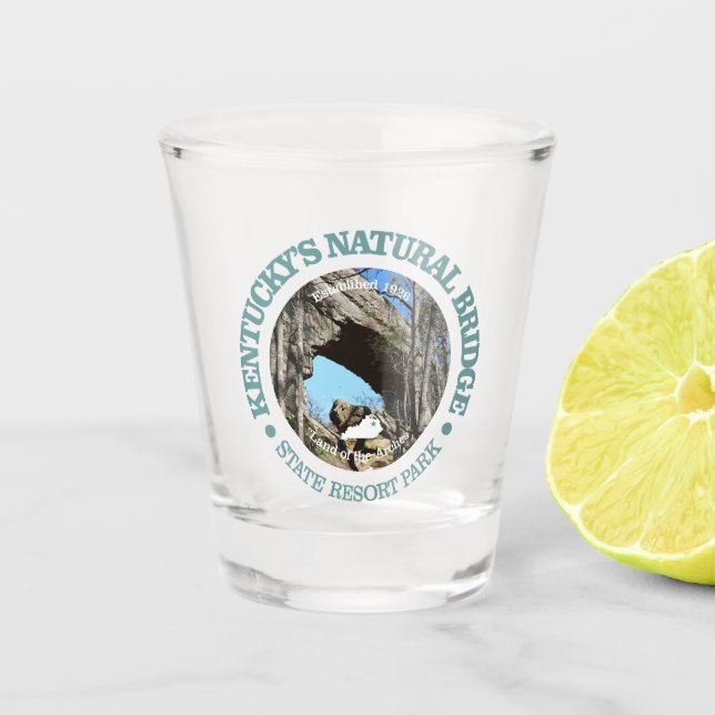Natural Bridge SRP Schnapsglas (Vorderseite)