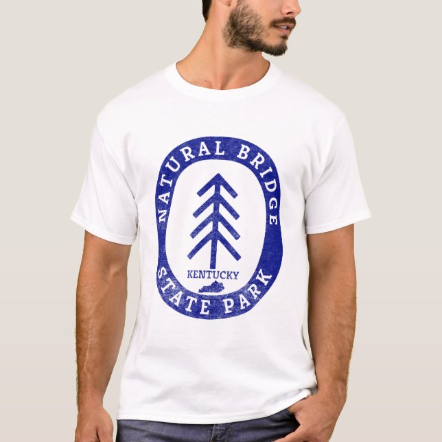 Natural Bridge Staat Park T-Shirt (Vorderseite)