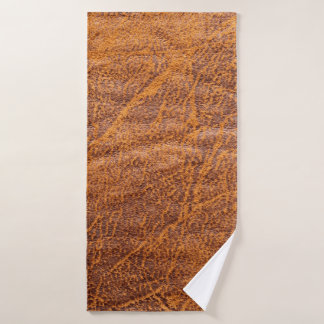Natural brown leather texturetexture, leather, ski badehandtuch