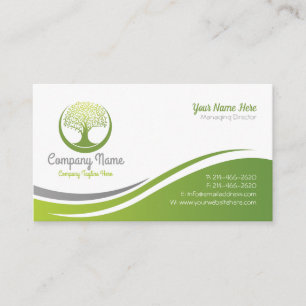 Natural Business Card (Green Card) Visitenkarte