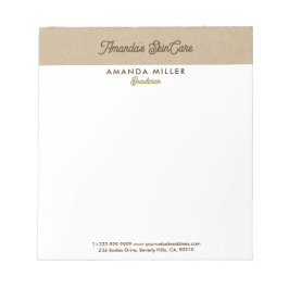 Natural Color Classic Line Texture Notizblock