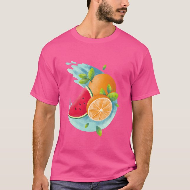 Natural food girl T-Shirt (Vorderseite)