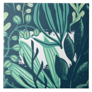 Natural Green Design Tile Fliese