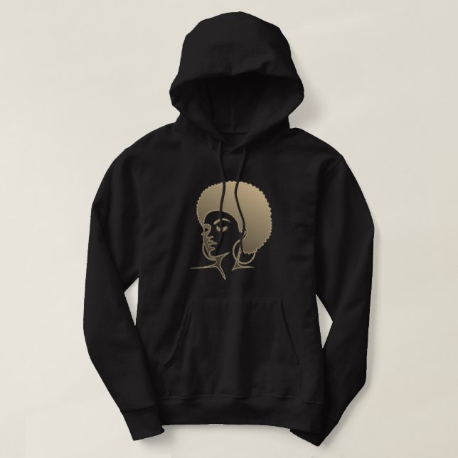 Natural Hair Hoodie (Design vorne)