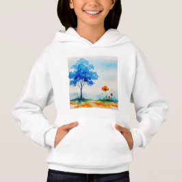 Natural landscape hoodie