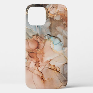 Natural luxury abstract fluid art painting in alco Case-Mate iPhone hülle