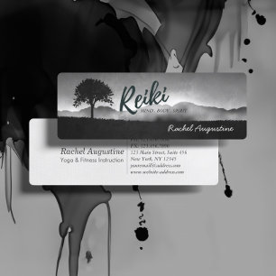 Natural Reiki Master and Yoga Mediation Instructor Mini Visitenkarte