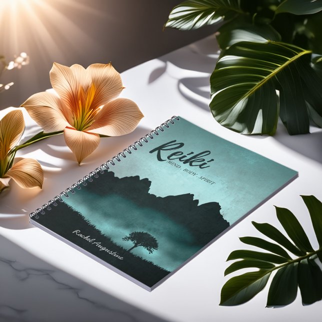 Natural Reiki Master and Yoga Mediation Instructor Notizblock (Von Creator hochgeladen)