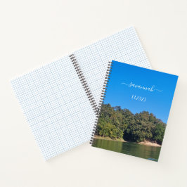 Natural Sky View Spiral Notebook Notizbuch