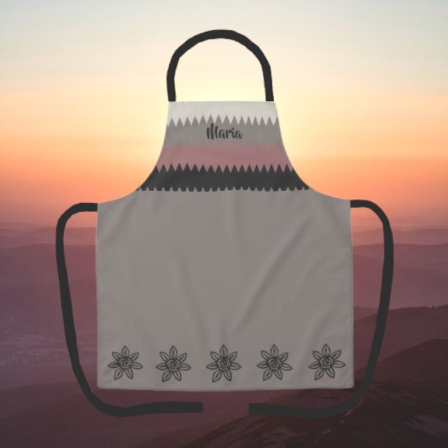 Natural Southwestern Style Add Name Schürze (Von Creator hochgeladen)