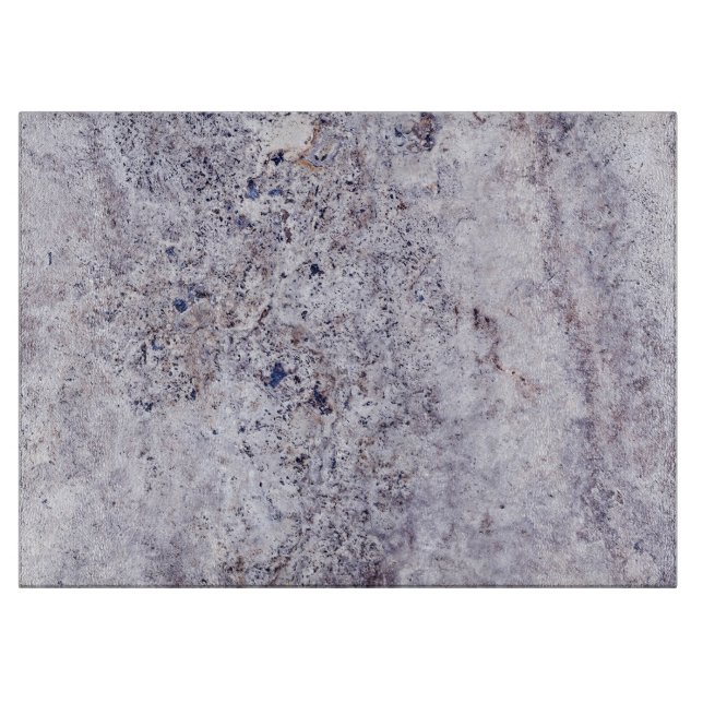 Natural Stone Muster Glass Cutting Board Schneidebrett (Vorderseite)