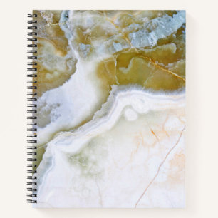 Natural Stone Muster Spiral Notebook Notizbuch