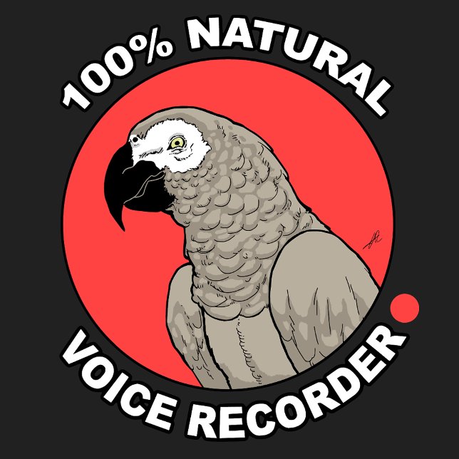 Natural Voice Recorder T-Shirt (Von Creator hochgeladen)