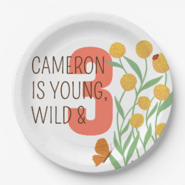 Natural Wonder Birthday Party Pappteller