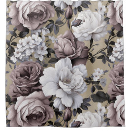Naturally Floral Elegant Essence Duschvorhang